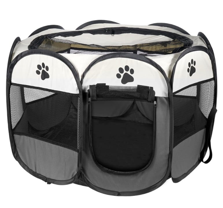 Compacte Huisdierbox - Ruimtebesparend Opvouwbaar - Voor Hond en Kat