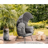 Duurzame Tuinloungestoel - Waterdicht - UV-Bescherming - Stalen Frame