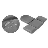 Duurzame Tuinloungestoel - Waterdicht - UV-Bescherming - Stalen Frame