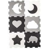 Grote Foam Puzzelmat - Opvouwbare Speelondergrond 119x119 cm - 25 Delen