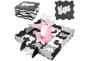 Professionele Kinderopvang Speelmat - CE-gecertificeerd Foam 119x119 cm