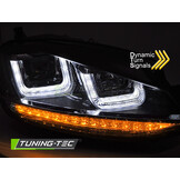 Premium LED Koplampen VW Golf 7 | Zwart Design met Dynamische Richtingaanwijzers
