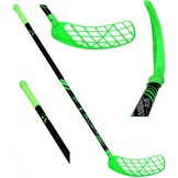 Floorball stick - 100cm - groen - rechtshandig - AIRTEK-serie