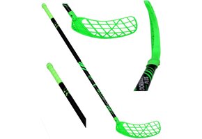 Floorball stick - 100cm - groen - rechtshandig - AIRTEK-serie