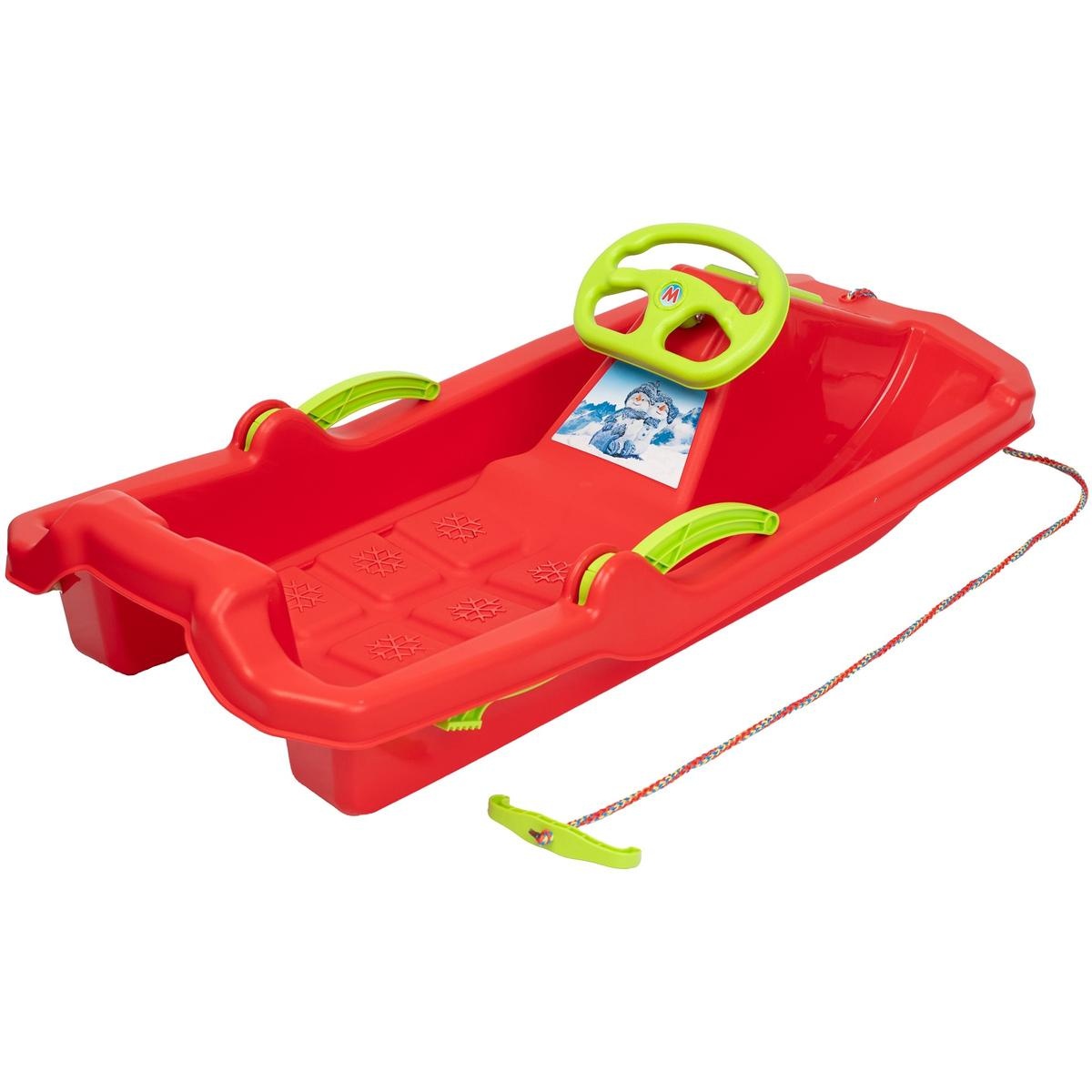 Hornet slee - rood - 84x43x25cm - stuur en remmen