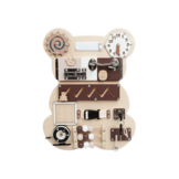 Sensomotorisch speelgoed - teddybeer - 14 elementen - hout