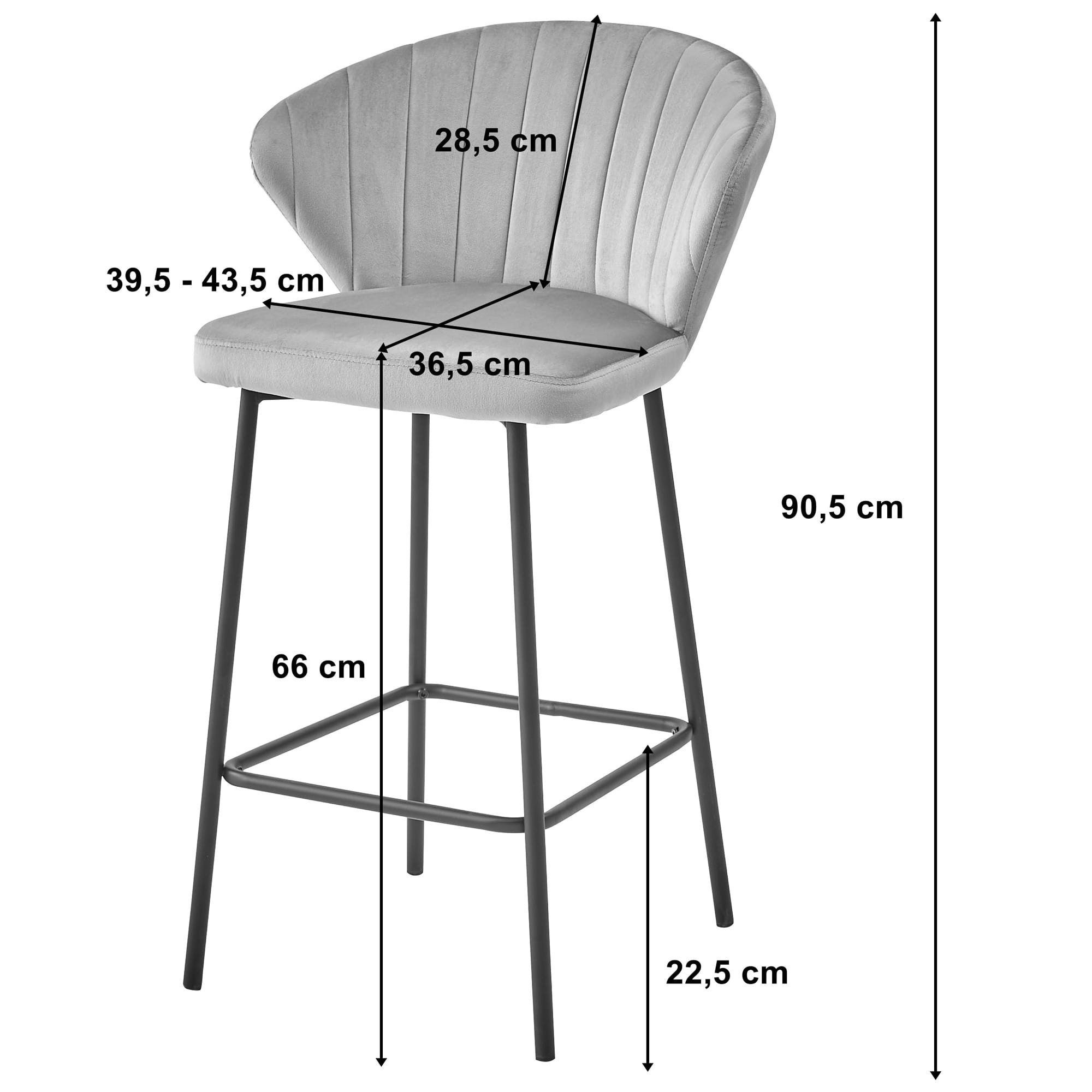Barkruk GATTA - comfortabel zitvlak - duurzaam frame - veelzijdig ontwerp