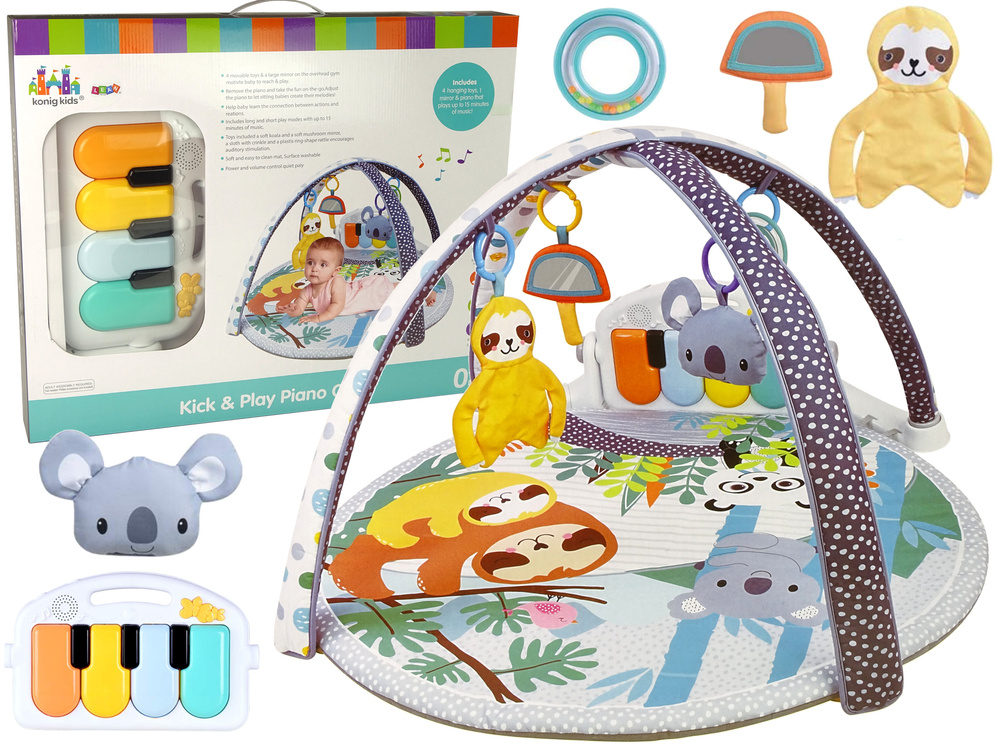 Infant piano mat - muziekpaneel - 55x68x8 cm