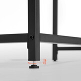 Bureau - Sonoma kleur - 80x50x76 cm - verstelbare poten