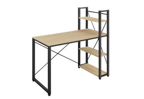 Computerbureau - sonoma - 3 laden - stabiel en duurzaam