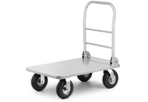 Transportwagen - magazijnwagen - tot 500kg - opvouwbaar - staal