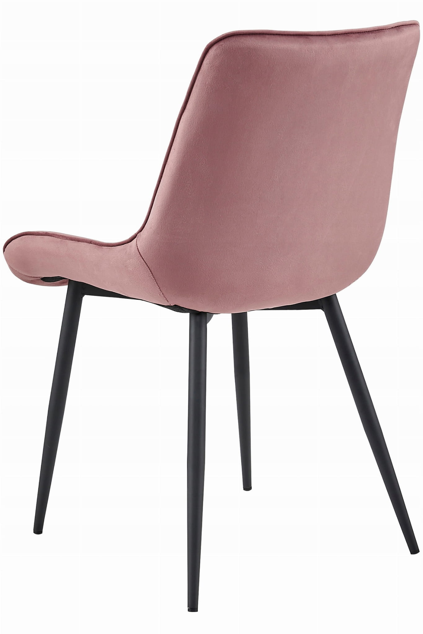 Eetkamerstoel SOSA - 2 stuks - donkerroze - 88x54x59.5 cm