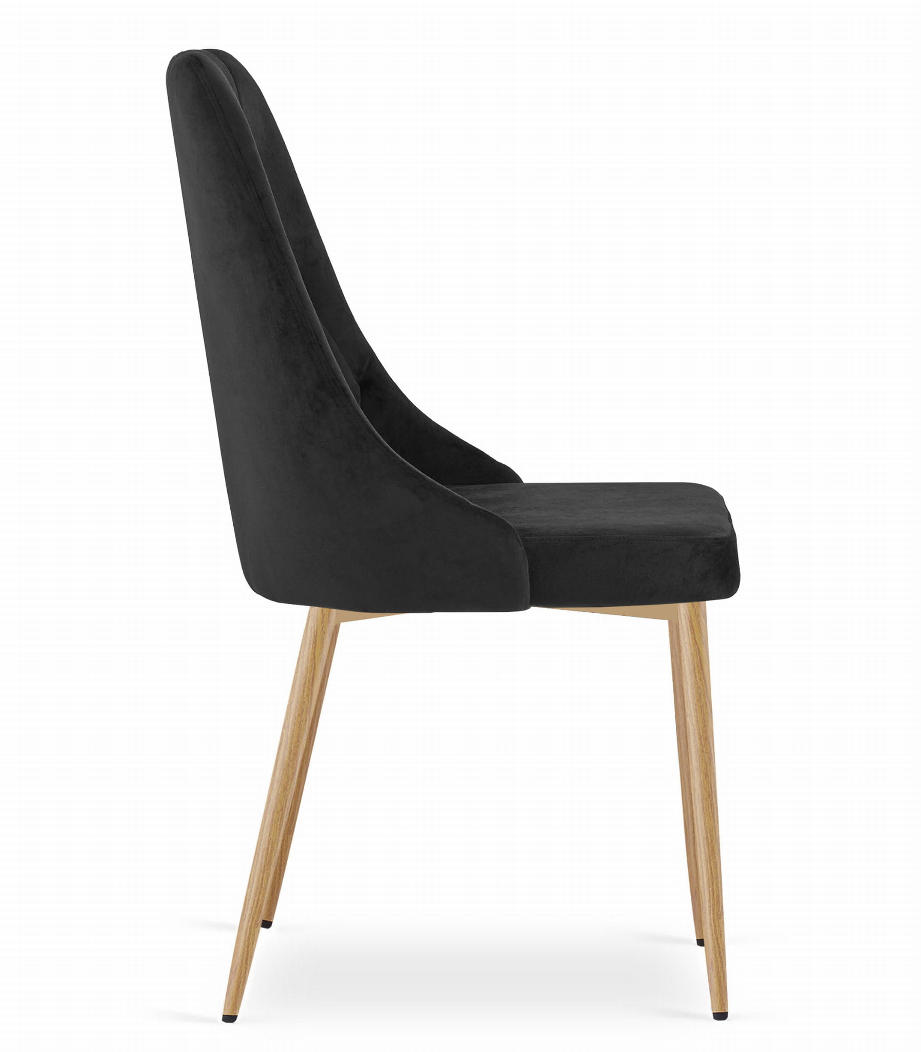 Eetkamerstoel IMOLA - 3 stuks - zwart - 88x49,5x55,5 cm