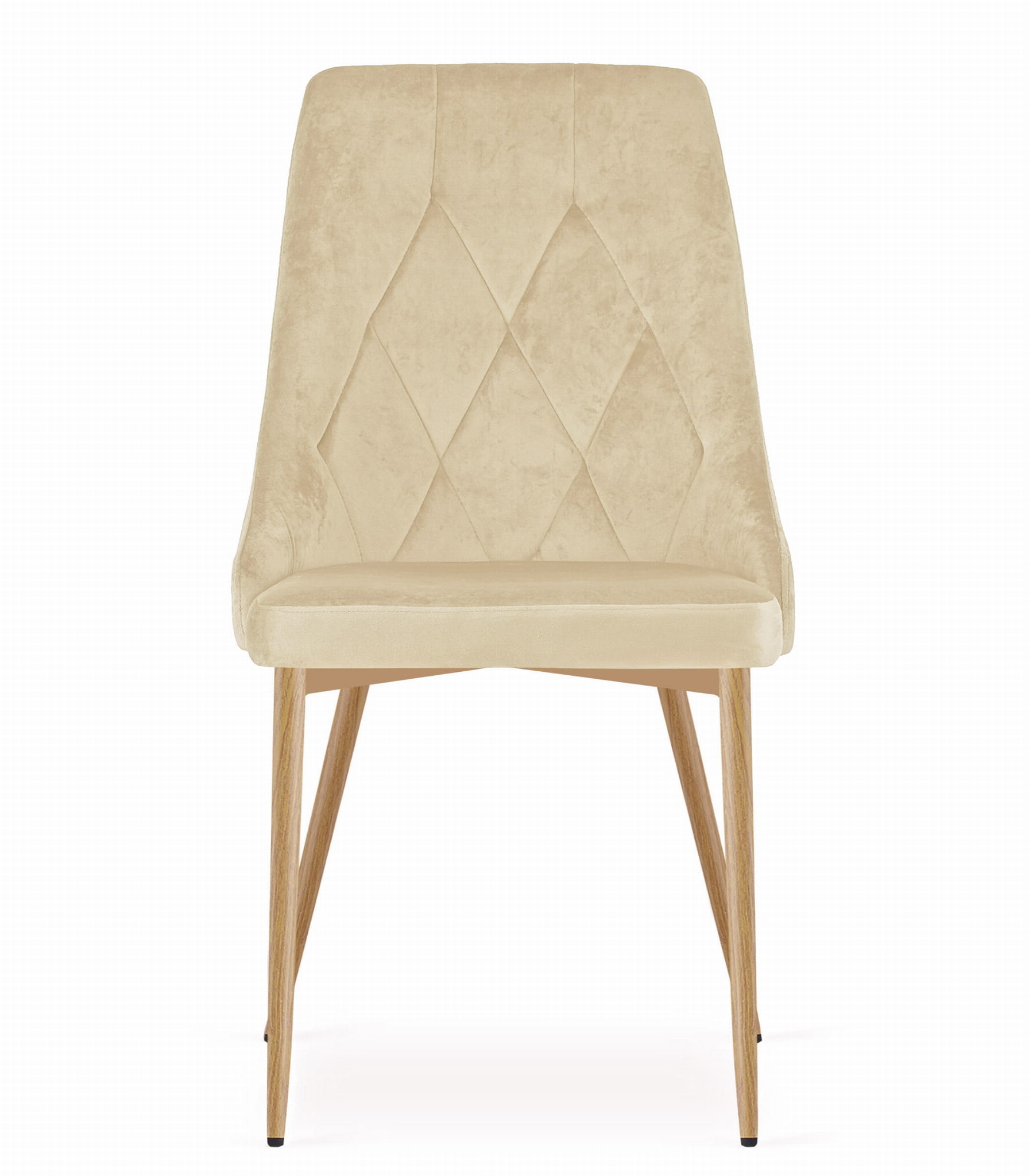 Eetkamerstoel IMOLA - 4 stuks - lichtbeige - 88x49,5x55,5 cm