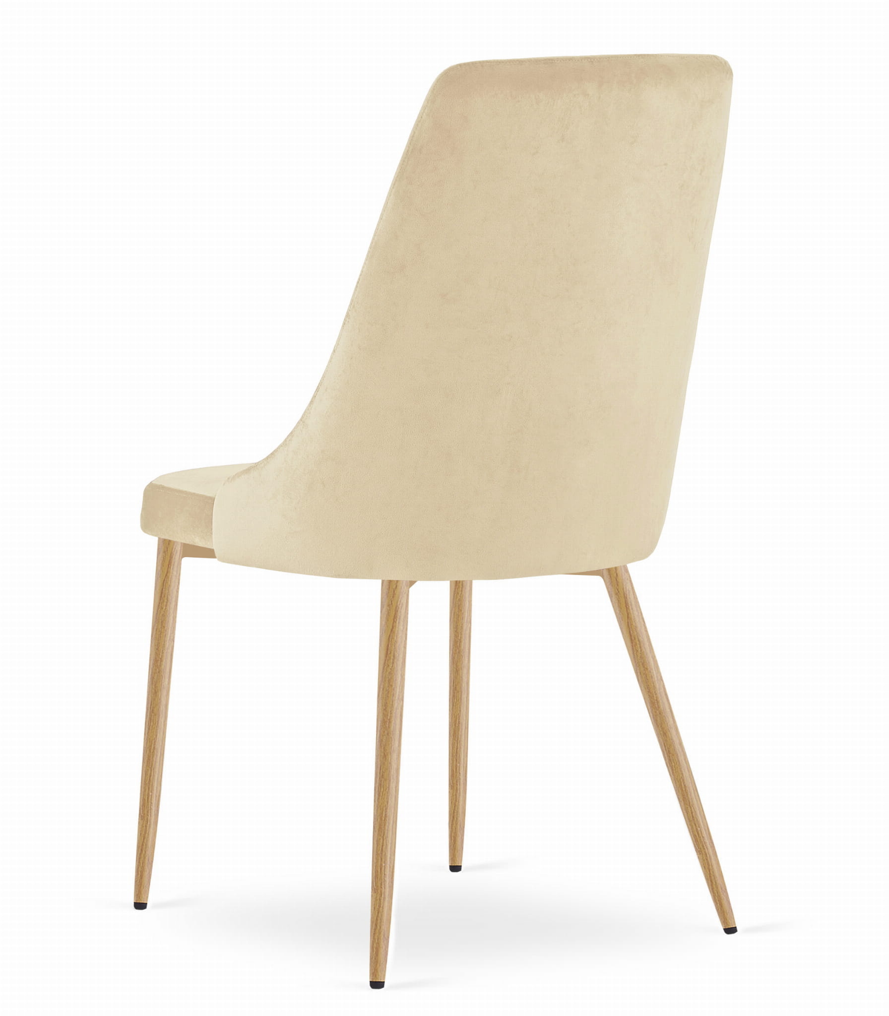 Eetkamerstoel IMOLA - 4 stuks - lichtbeige - 88x49,5x55,5 cm
