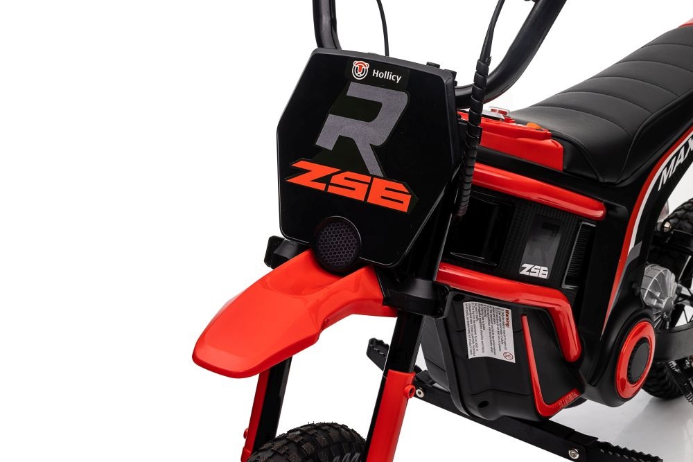 Kinder crossfiets - rood - 119x64x76 cm - 16 km/u