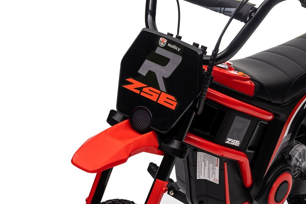 Kinder crossfiets - rood - 119x64x76 cm - 16 km/u