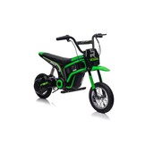 Elektrische kinder crossfiets - groen - 119x64x76 cm - 16 km/u