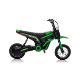 Elektrische kinder crossfiets - groen - 119x64x76 cm - 16 km/u