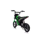 Elektrische kinder crossfiets - groen - 119x64x76 cm - 16 km/u