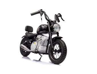 Elektrische kinder motor - zwart - 112x54x72 cm - 350W motor
