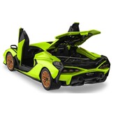 Bestuurbare auto - Lamborghini Sian FKP 37 - groen - 26x12x7 cm -