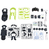 Bestuurbare auto - Lamborghini Sian FKP 37 - groen - 26x12x7 cm -