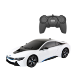 Bestuurbare auto - BMW I8 - wit - 38x13x12 cm