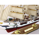 Houten schip modelbouw - Sorlandet - 52x33x9 cm - CE-gecertificeerd