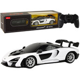 Afstand bestuurbare auto - McLaren Senna - wit - 19x5x8 cm - duurzaam plastic