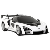 Afstand bestuurbare auto - McLaren Senna - wit - 19x5x8 cm - duurzaam plastic