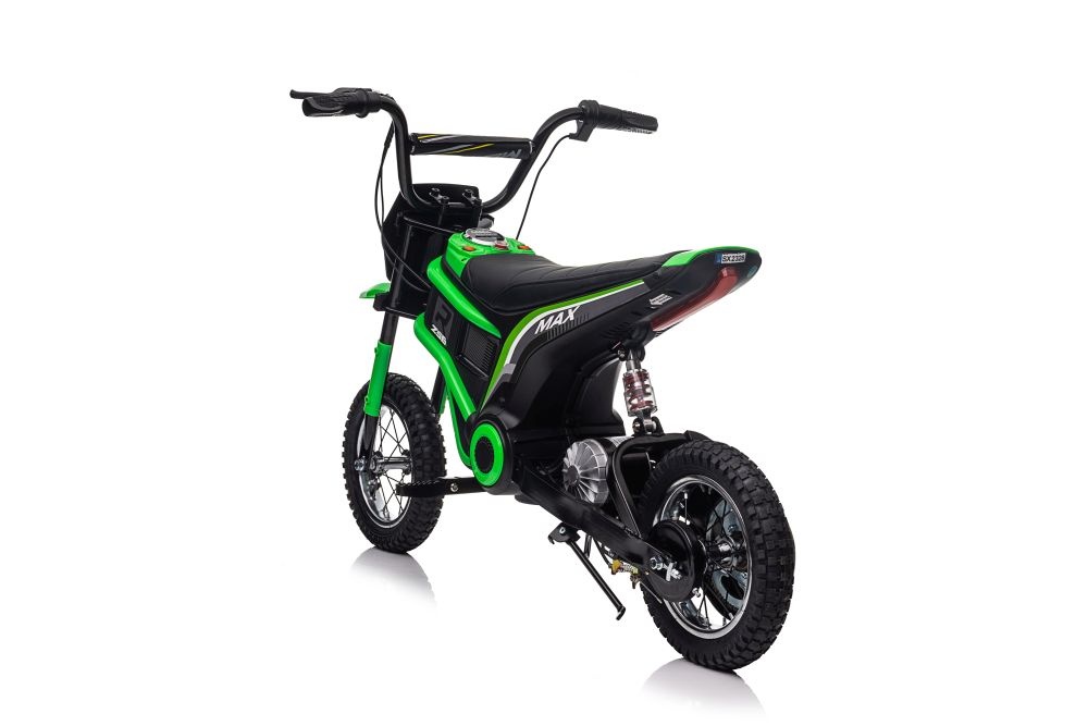 Elektrische kinder crossfiets - groen - 119x64x76 cm - 16 km/u