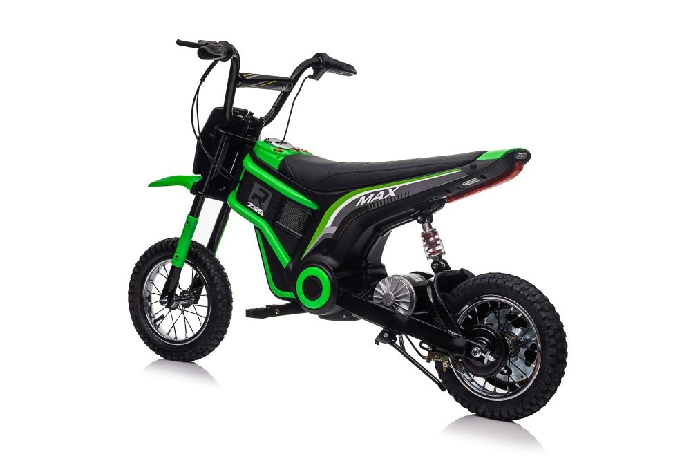 Elektrische kinder crossfiets - groen - 119x64x76 cm - 16 km/u