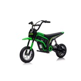 Elektrische kinder crossfiets - groen - 119x64x76 cm - 16 km/u