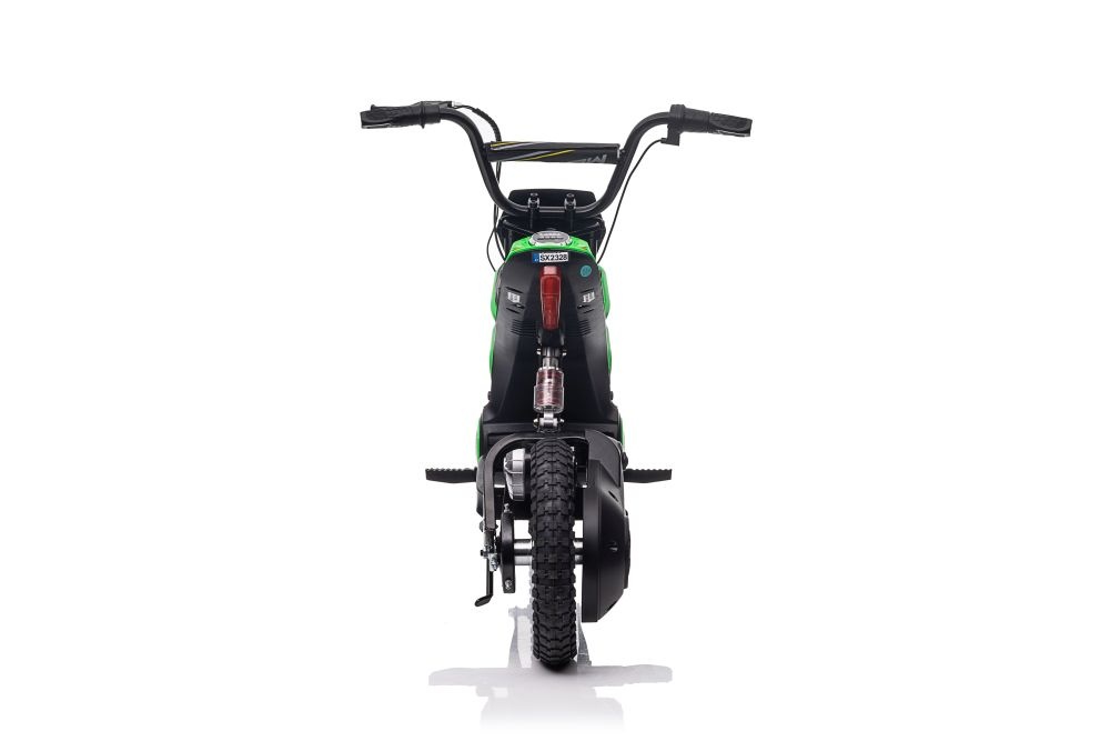 Elektrische kinder crossfiets - groen - 119x64x76 cm - 16 km/u