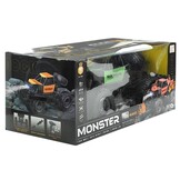 Rc monster truck - groen - 1:8 schaal - robuust