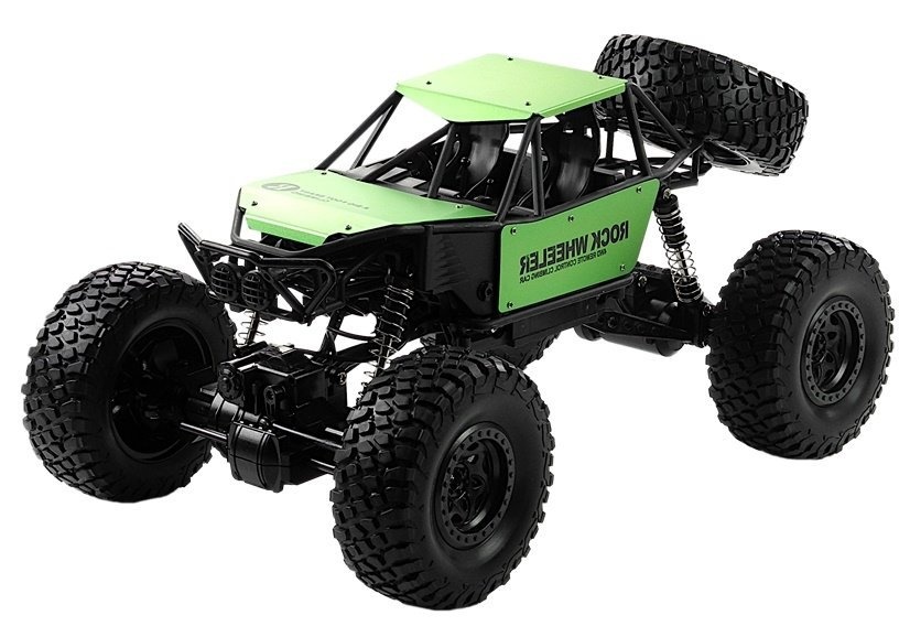 Rc monster truck - groen - 1:8 schaal - robuust