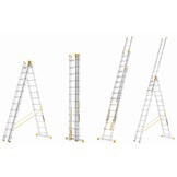 Uitschuifbare ladder - multifunctionele trapladder - 10,34 m