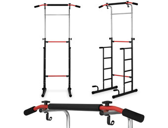 Vrijstaande pull-up bar - Verstelbaar tot 222 cm - Ideaal voor thuis fitness
