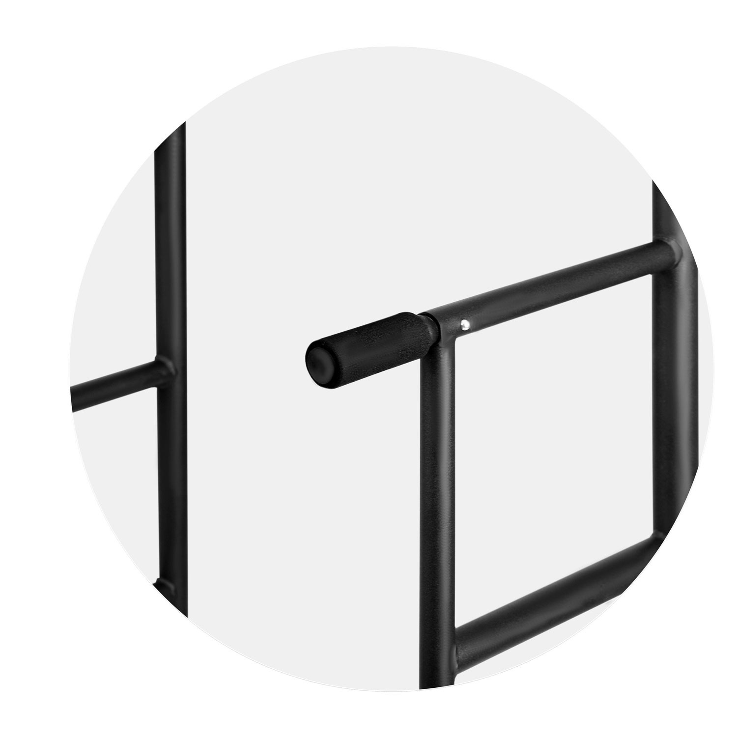 Vrijstaande pull-up bar - Verstelbaar tot 222 cm - Ideaal voor thuis fitness