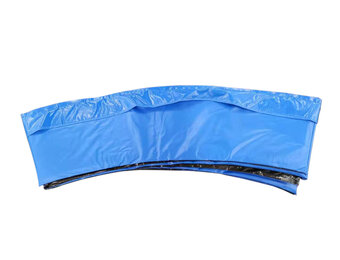 Veilige trampoline rand 12mm - blauw - 180x270 cm - bescherming voor kinderen