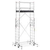 Rolsteiger - uitschuifbare steiger - aluminium - 336 cm