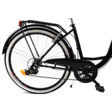 Meisjesfiets - 26 inch - met 7 versnellingen - zwart