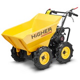 Mini dumper - gemotoriseerde kruiwagen - benzine - tot 400 kg
