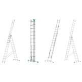 Uitschuifbare ladder - multifunctionele trapladder - 9,30 m