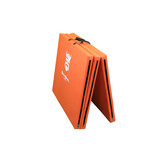 Fitness matras - opvouwbaar - 120x200x5cm - waterdicht - oranje