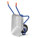 Kruiwagen 125L – verzinkt staal – tot 120 kg - massief wiel