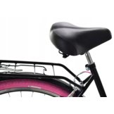 Stijlvolle meisjesfiets 26 inch - comfortabel zadel - spatborden en bagagedrager - 7 versnellingen