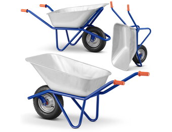 Kruiwagen 140L - verzinkt staal - draagkracht 210 kg