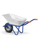 Kruiwagen 140L - verzinkt staal - draagkracht 210 kg